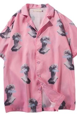 Michelangelo Disconnected Shirt � Y2K Summer Grunge, 90s Retro, Pastel Goth, Y2K Club Outfit