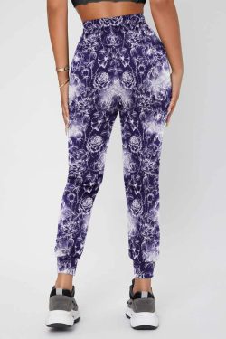 Midnight Blue Skull Joggers - Y2K Grunge, 90s Fashion, Retro Style, Gothic Y2K Outfits