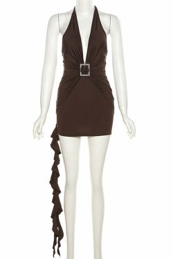 Monica Mini Dress - Y2K Summer Grunge Outfit, 90s Fashion, Retro Style, Pastel Goth Vibes