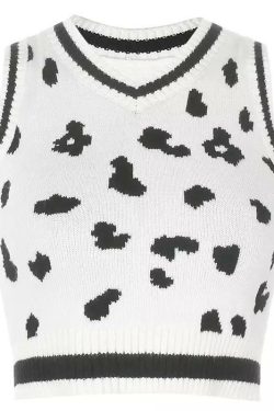 MOO-D Sweater Vest - Y2K Summer Grunge, 90s Retro, Pastel Goth, Y2K Popstar, Baby