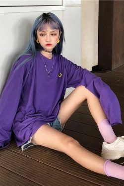 Moon Light Stun Shirt ??? - Y2K Summer & 90s Grunge Fashion, Retro Y2K Club & Party Outfits