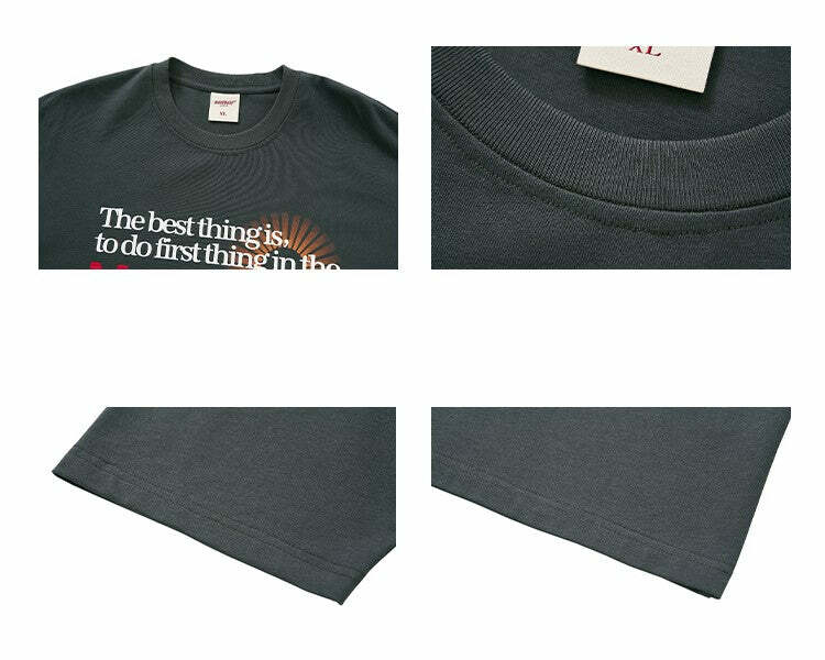 Morning! Tee - Y2K Summer Grunge, 90s Retro, Pastel Goth, Baby Tees, Y2K Popstar