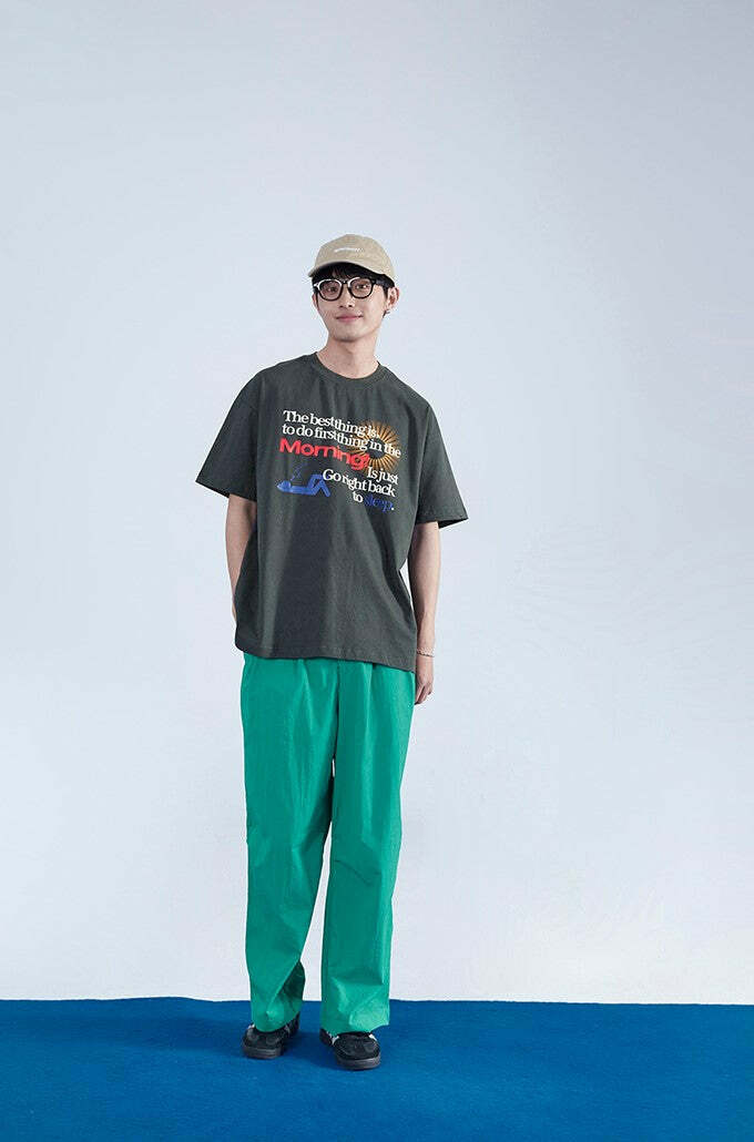 Morning! Tee - Y2K Summer Grunge, 90s Retro, Pastel Goth, Y2K Popstar & Club Outfits