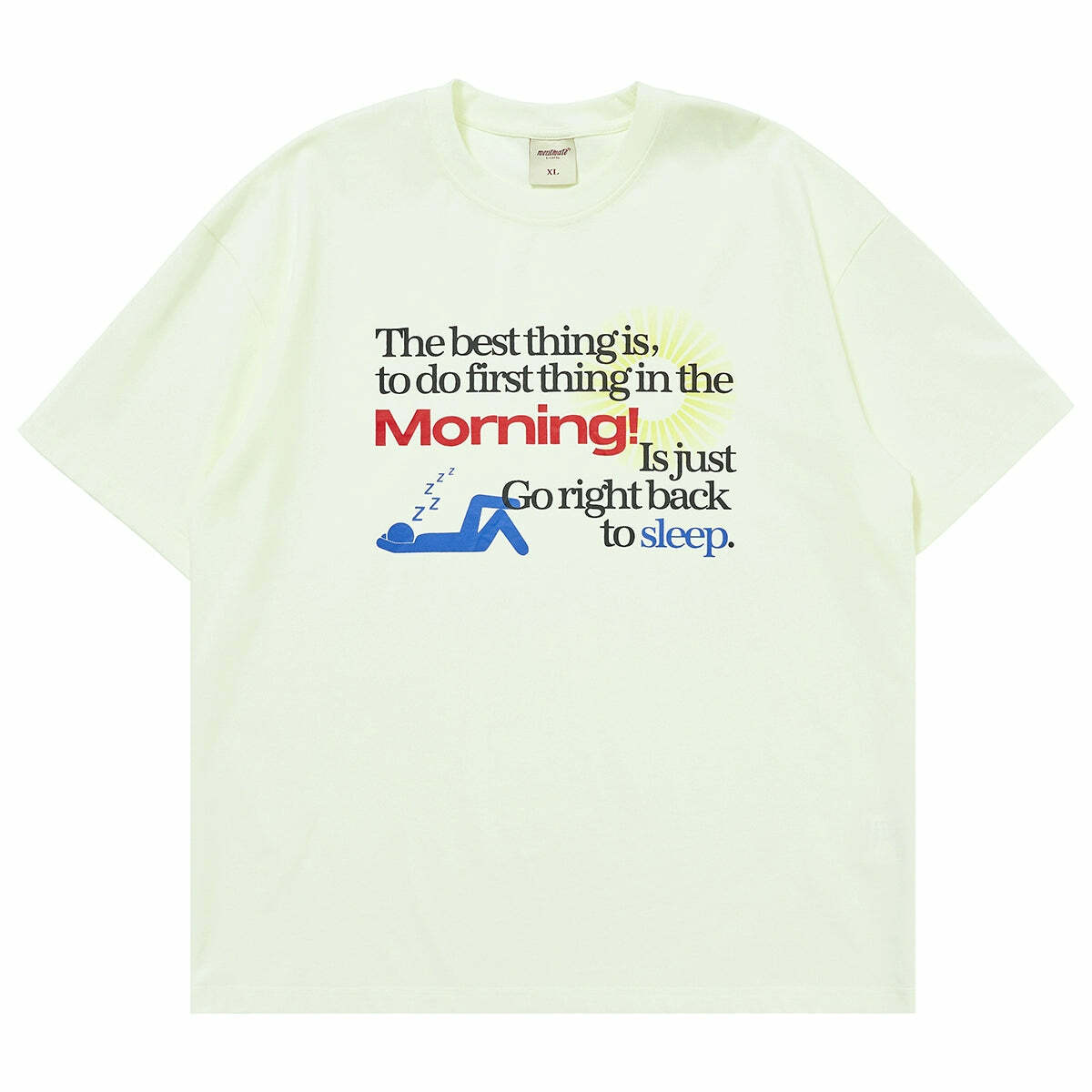 Morning! Tee - Y2K Summer Grunge, 90s Retro, Pastel Goth, Y2K Popstar & Club Outfits