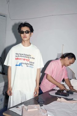 Morning! Tee - Y2K Summer Grunge, 90s Retro, Pastel Goth, Y2K Popstar & Club Outfits