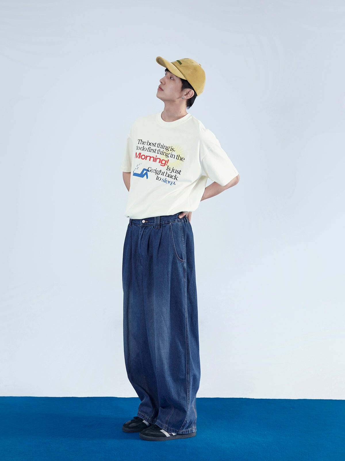 Morning! Tee - Y2K Summer Grunge, 90s Retro, Pastel Goth, Y2K Popstar & Club Outfits