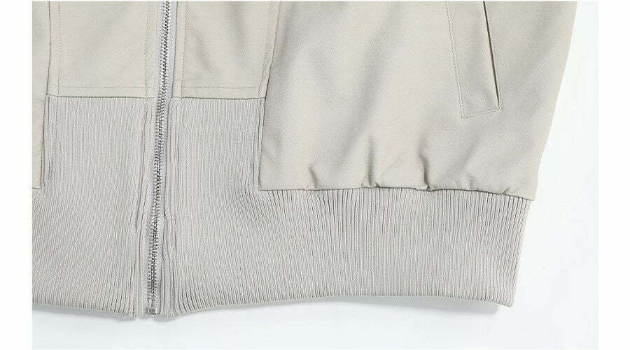 MRNEARLY Star-Studded Bomber Jacket - Y2K Summer, 90s Grunge, Retro Style, Y2K Party
