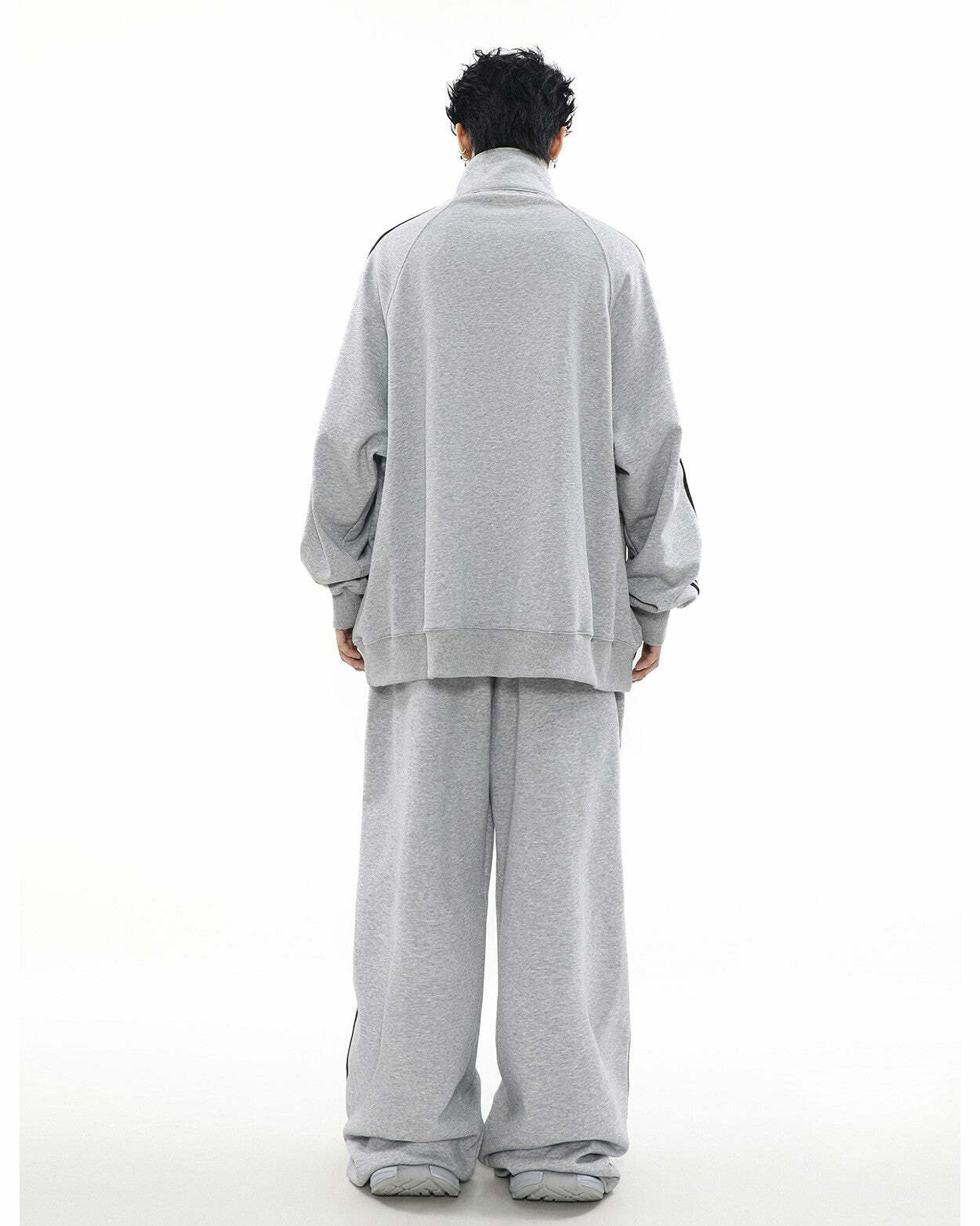 MRNEARLY Y2K Grunge Track Jacket - Retro 90s Fashion, Summer Outfits, and Club Party Style