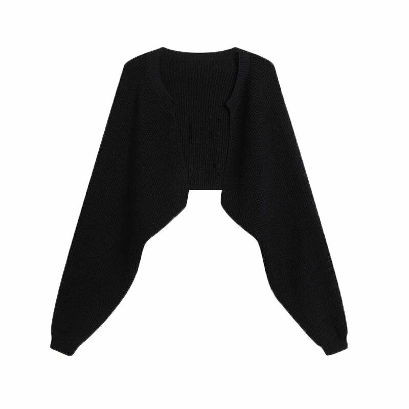 My Fave Bolero Cardigan - Y2K Summer & 90s Grunge Fashion, Retro Y2K Outfits & Pastel Goth