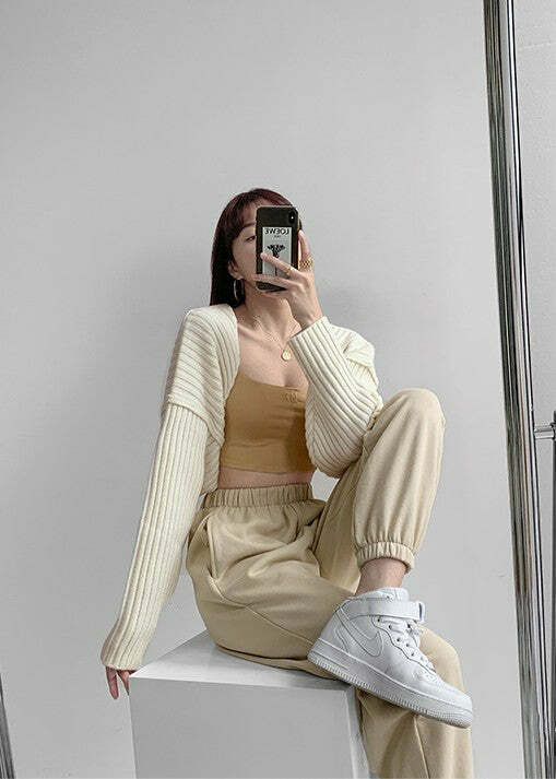 My Fave Bolero Cardigan - Y2K Summer & 90s Grunge Fashion, Retro Y2K Outfits & Pastel Goth