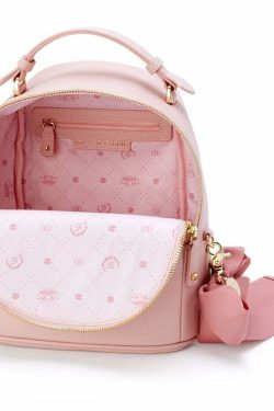 My Melody Elegant Backpack - Y2K Summer, 90s Grunge, Retro Style, Pastel Goth, Y2K Popstar
