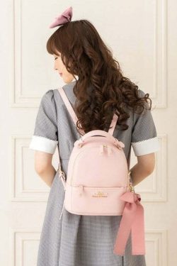 My Melody Elegant Backpack - Y2K Summer, 90s Grunge, Retro Style, Pastel Goth, Y2K Popstar