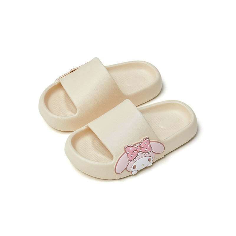 My Melody Fresh Home Slippers - SANRIO x UTUNE | Y2K & 90s Fashion, Grunge, Retro Style