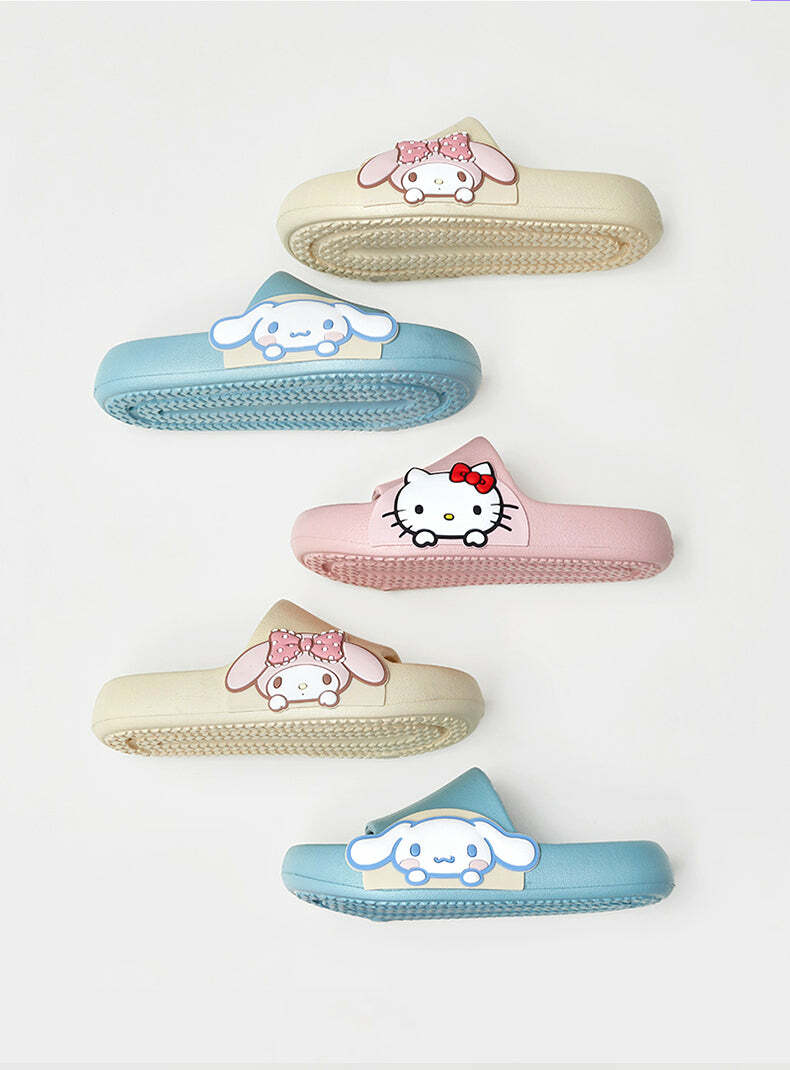 My Melody Fresh Home Slippers - SANRIO x UTUNE | Y2K & 90s Fashion, Grunge, Retro Style