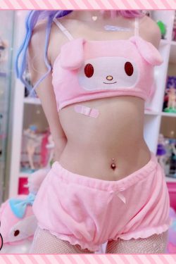 My Melody Lingerie Set - Y2K Summer, 90s Grunge, Retro Style, Pastel Goth, Y2K Party Out