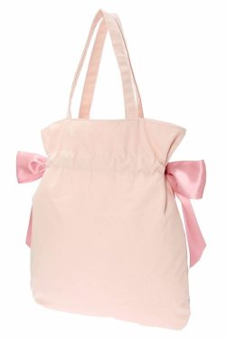 My Melody x Maison de FLEUR SANRIO Ribbon Tote Bag - Y2K Grunge 90s Retro Style Gingham Inner