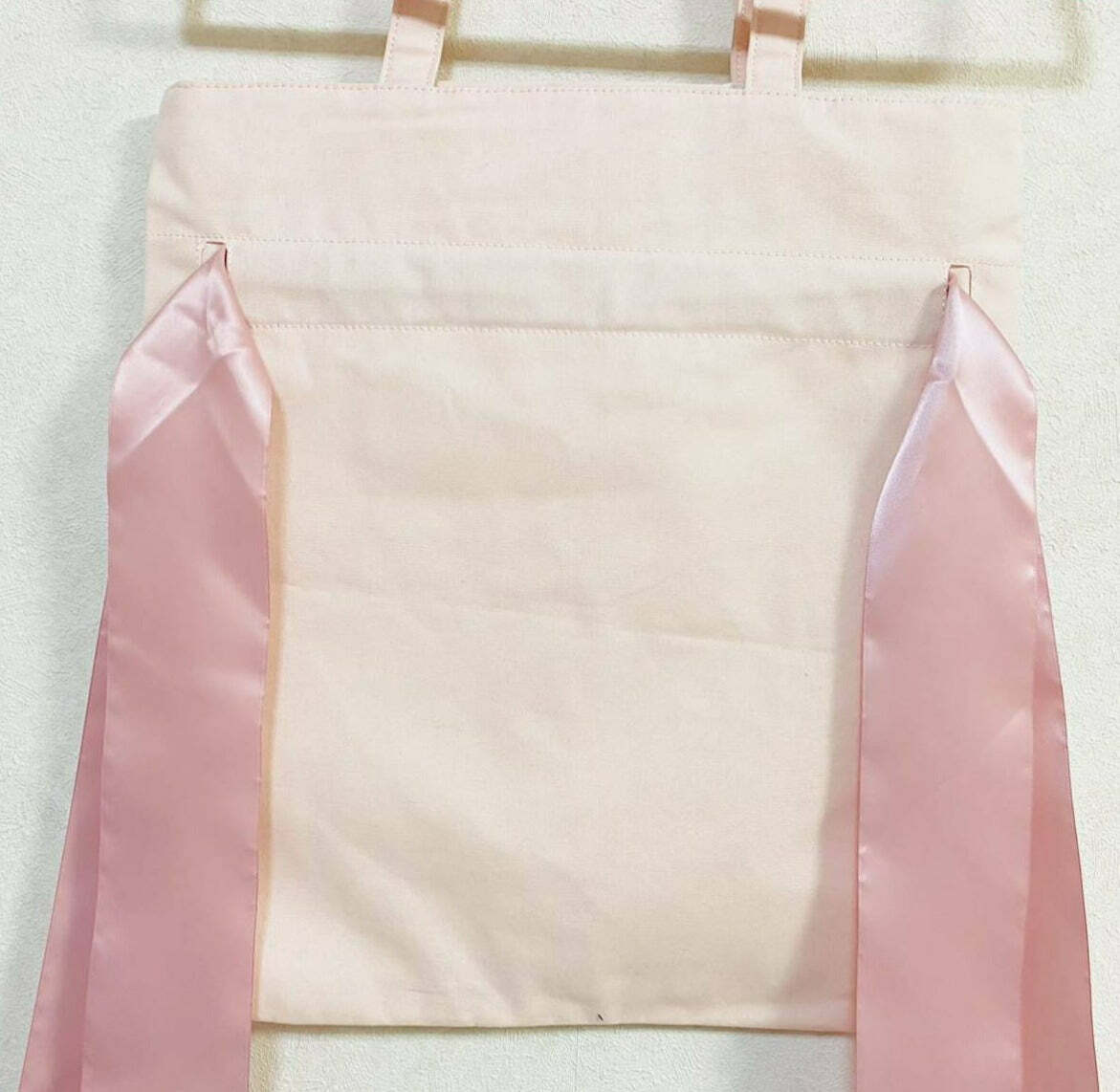 My Melody x Maison de FLEUR SANRIO Ribbon Tote Bag - Y2K Grunge 90s Retro Style Gingham Inner