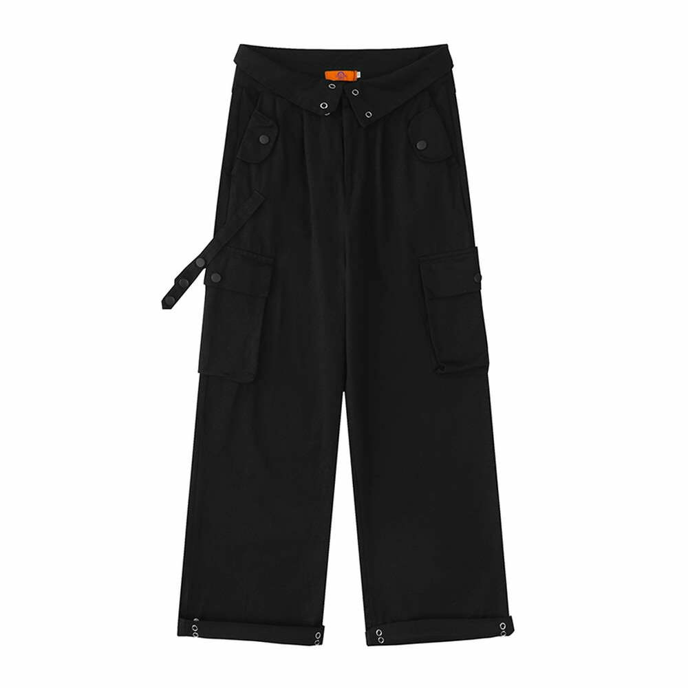 Mystic Black Gothic Cargo Pants - Y2K Grunge, 90s Fashion, Retro Style, Y2K Club Outfits