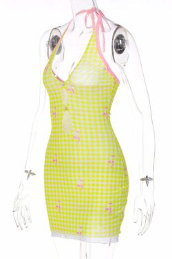 Nadya Mini Dress - Y2K Summer Outfit, 90s Grunge Fashion, Retro Style, Y2K Party & Club Look