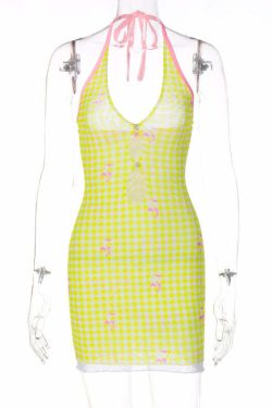 Nadya Mini Dress - Y2K Summer Outfit, 90s Grunge Fashion, Retro Style, Y2K Party & Club Look