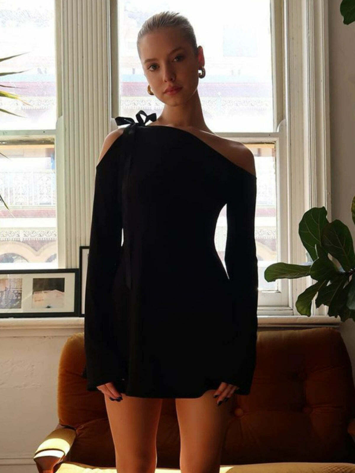 Naleah Mini Dress - Y2K Summer Outfit, 90s Grunge Fashion, Retro Style, Y2K Party Look