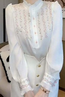 Natural White Ruffled Patchwork Chiffon Top - Y2K Summer, 90s Fashion, Grunge, Retro Style