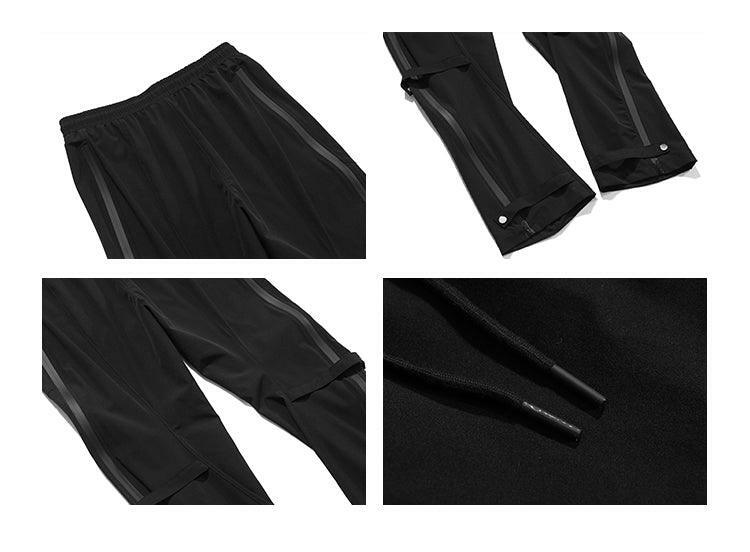 NECOYEP Nylon Cargo Pants - Y2K Summer Grunge, 90s Retro Style, Y2K Club & Party Outfits