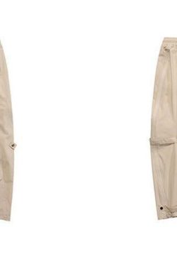 NECOYEP Nylon Cargo Pants - Y2K Summer Grunge, 90s Retro Style, Y2K Club & Party Outfits