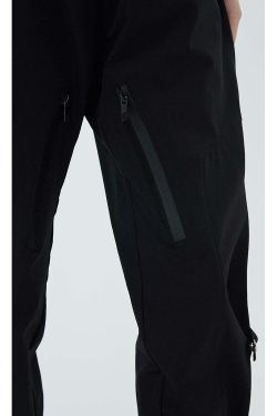 NECOYEP Nylon Cargo Pants - Y2K Summer Grunge, 90s Retro Style, Y2K Club & Party Outfits
