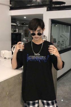 Neon Genesis Shirt - Y2K Summer Grunge, 90s Retro, Pastel Goth, Y2K Club & Party Outfits