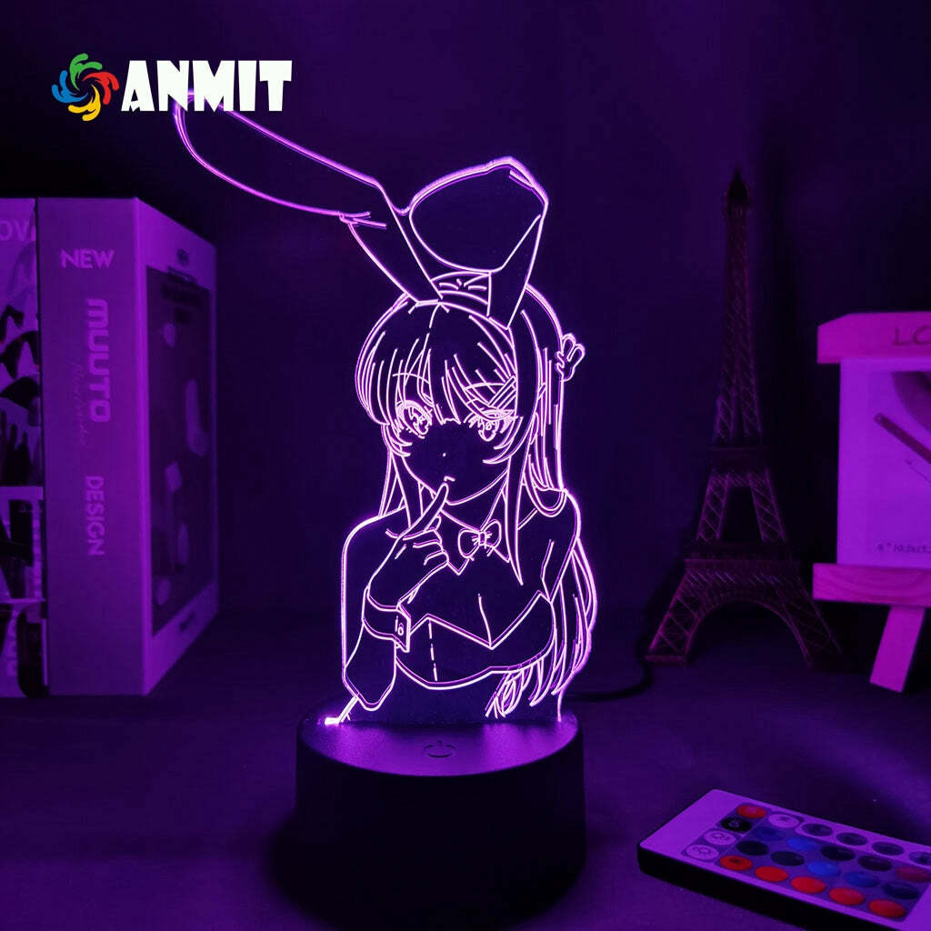 Neon Light Anime Bunny Girl Y2K Summer Outfit - 90s Grunge, Retro, Pastel Goth, Popstar Style
