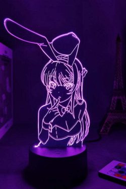 Neon Light Anime Bunny Girl Y2K Summer Outfit - 90s Grunge, Retro, Pastel Goth, Popstar Style