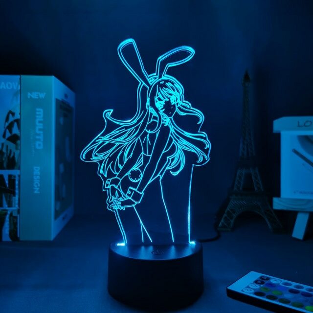 Neon Light Anime Bunny Girl Y2K Summer Outfit - 90s Grunge, Retro, Pastel Goth, Popstar Style
