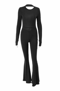 Niana Backless Jumpsuit - Y2K Summer Outfit, 90s Fashion, Grunge, Retro Style, Y2K Party Look