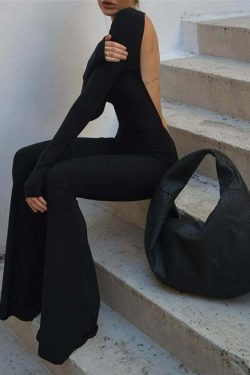 Niana Backless Jumpsuit - Y2K Summer Outfit, 90s Fashion, Grunge, Retro Style, Y2K Party Look