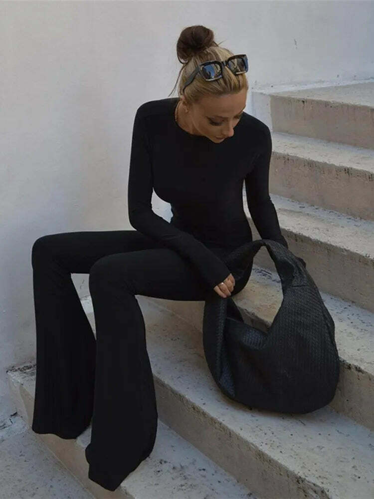 Niana Backless Jumpsuit - Y2K Summer Outfit, 90s Fashion, Grunge, Retro Style, Y2K Party Look