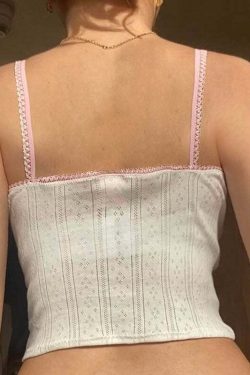 Nilay Y2K Tank Top - Retro 90s Grunge, Summer Outfits, Baby Tees, Pastel Goth, Popstar Style