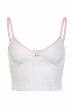 Nilay Y2K Tank Top - Retro 90s Grunge, Summer Outfits, Baby Tees, Pastel Goth, Popstar Style