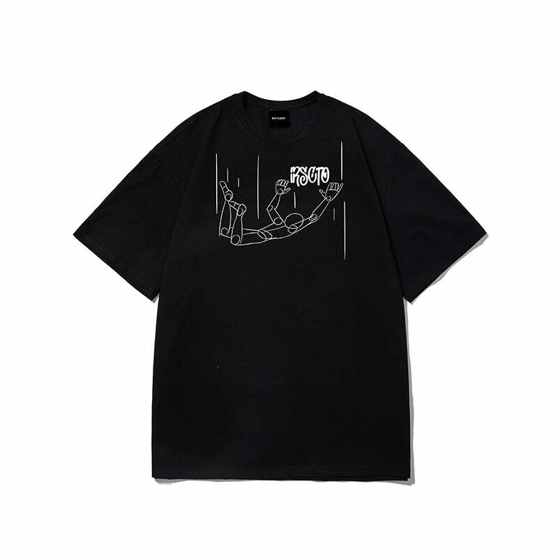 NOSAW 'Free Fall' Tee - Y2K Summer Grunge, 90s Retro, Baby Tees, Y2K Club & Party