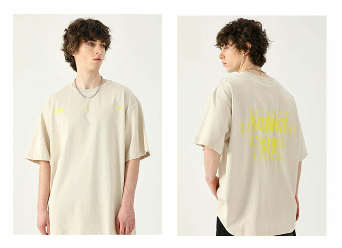 NOSAW 'I Can't Love You' Tee - Y2K Summer Grunge, 90s Retro, Baby Tees, Y2K Club