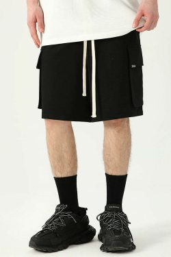 NOSAW Classic Utility Cargo Shorts - Y2K Summer Grunge, 90s Retro, Y2K Party & Club Outfits