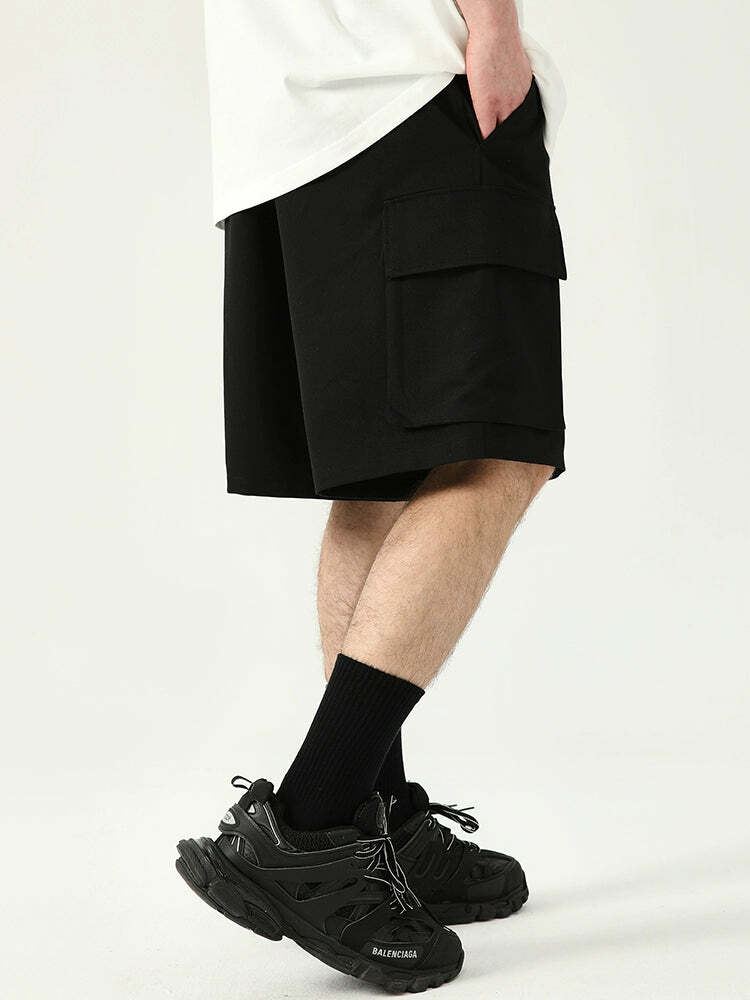 NOSAW Classic Utility Cargo Shorts - Y2K Summer Grunge, 90s Retro, Y2K Party & Club Outfits