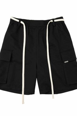 NOSAW Classic Utility Cargo Shorts - Y2K Summer Grunge, 90s Retro, Y2K Party & Club Outfits