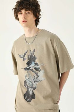 NOSAW Magician Tee - Y2K Summer Grunge, 90s Retro, Pastel Goth, Y2K Club & Party Outfits