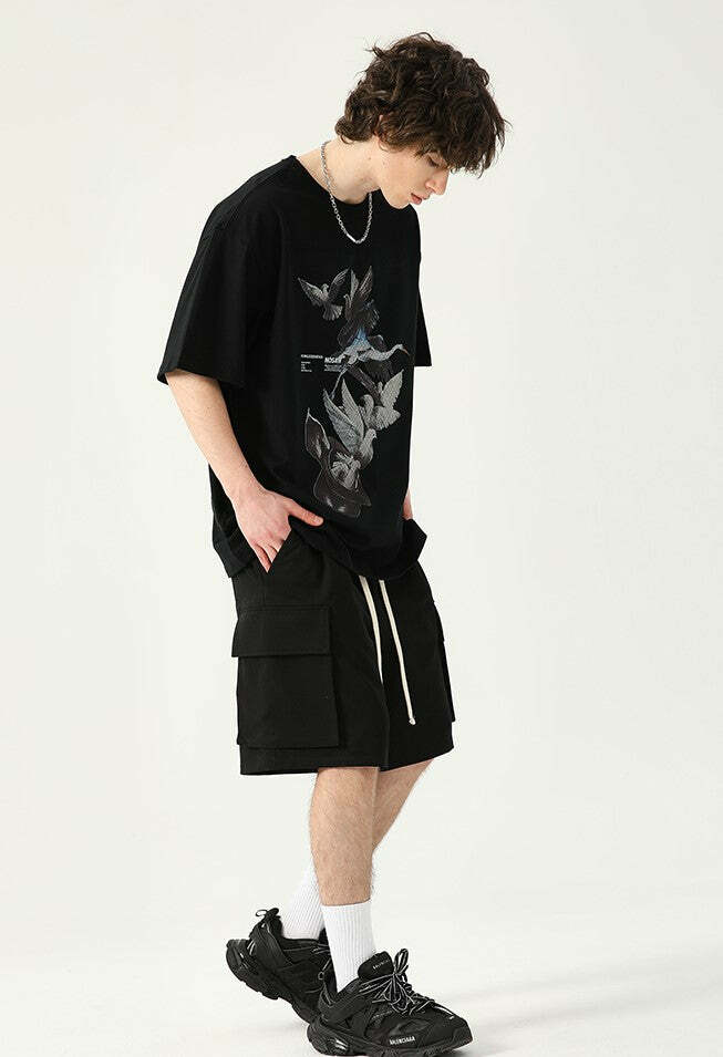 NOSAW Magician Tee - Y2K Summer Grunge, 90s Retro, Pastel Goth, Y2K Club & Party Outfits