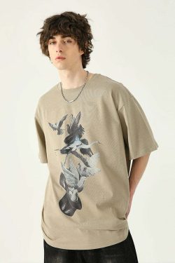 NOSAW Magician Tee - Y2K Summer Grunge, 90s Retro, Pastel Goth, Y2K Club & Party Outfits
