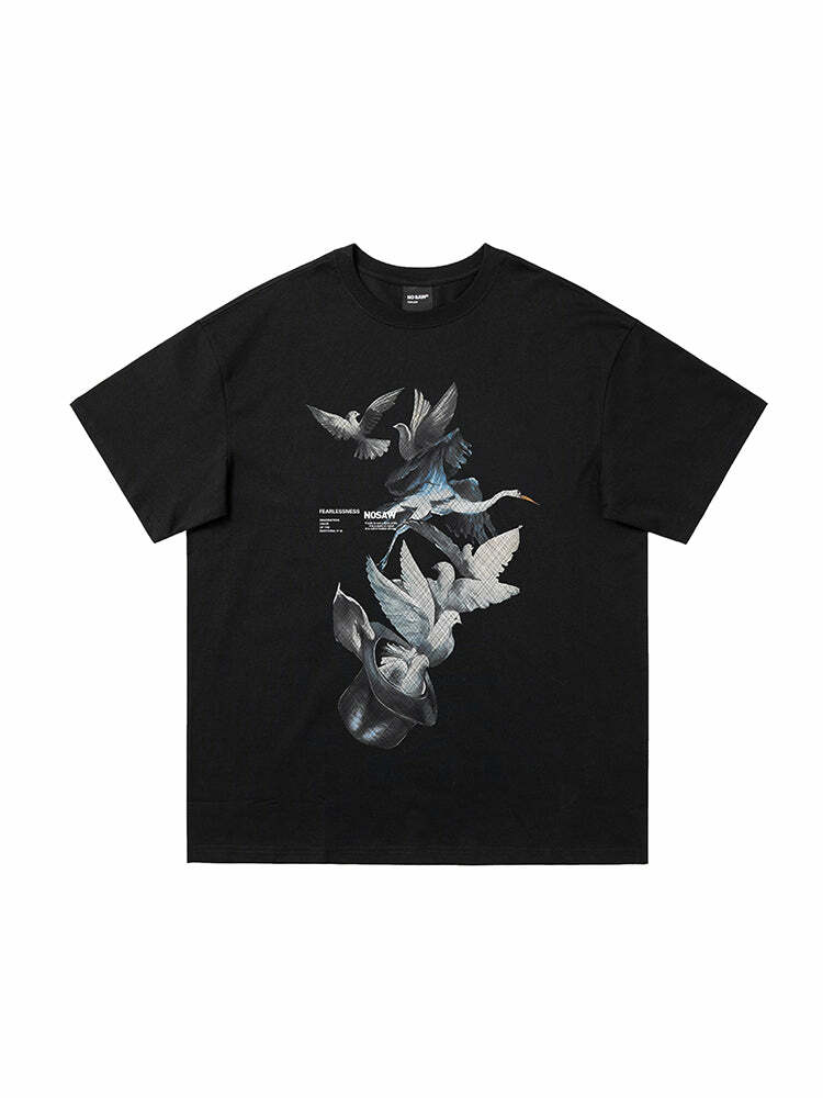 NOSAW Magician Tee - Y2K Summer Grunge, 90s Retro, Pastel Goth, Y2K Club & Party Outfits