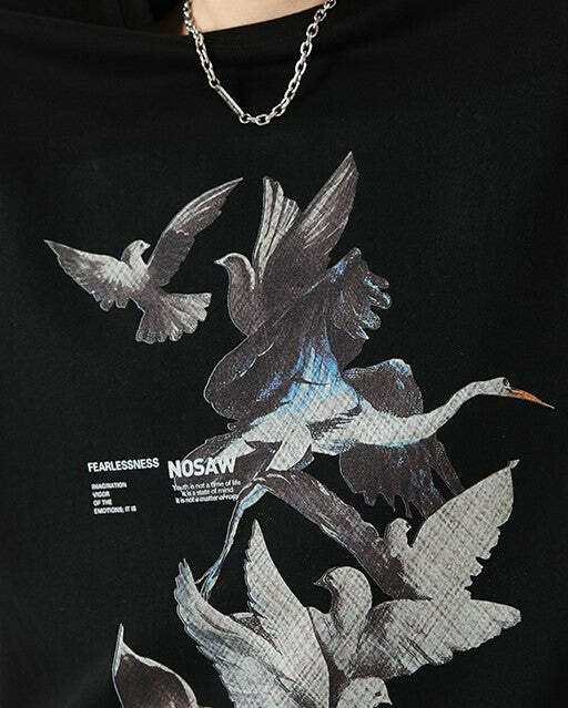 NOSAW Magician Tee - Y2K Summer Grunge, 90s Retro, Pastel Goth, Y2K Club & Party Outfits