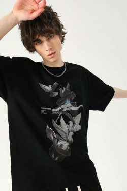 NOSAW Magician Tee - Y2K Summer Grunge, 90s Retro, Pastel Goth, Y2K Club & Party Outfits