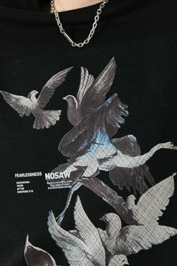 NOSAW Magician Tee - Y2K Summer Grunge, 90s Retro, Pastel Goth, Y2K Club & Party Outfits